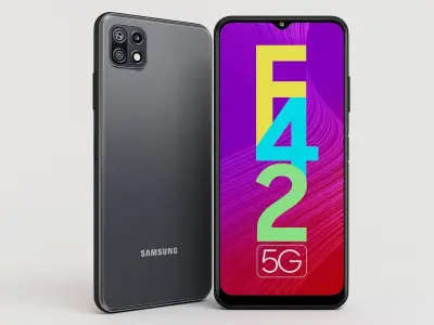 Samsung Galaxy F42 5G 3D model