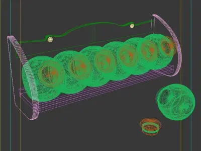 Spice Jars 2 3D model