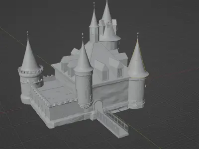 IRISH CASTLE  Free 3D model