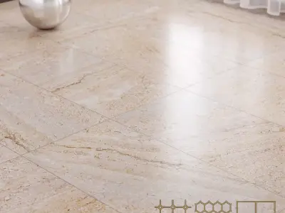 Mrf Floor Stone07 Low-poly 3D model