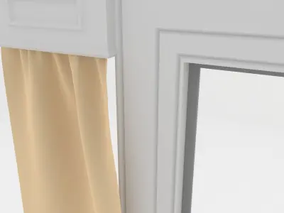 Modern Window Low-poly 3D model