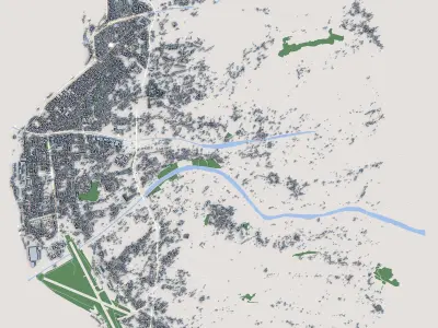 Reggio Calabria City Italy 3D model