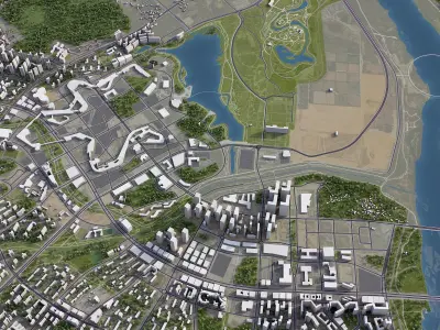 Sejong Low-poly 3D model