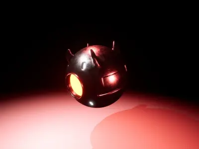 Robot Drone - Sci-Fi 3D model