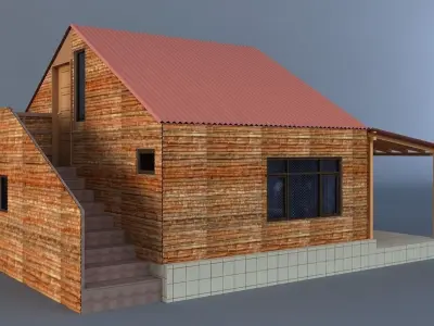The Garden House - Cottage 3D model