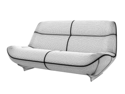 Manarola Loveseat 3D model