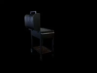 Barbeque - Gest Low-poly 3D model