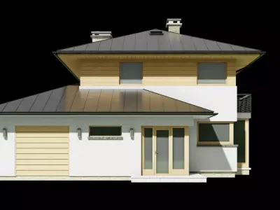 House Bambo C1V1 Low-poly 3D model