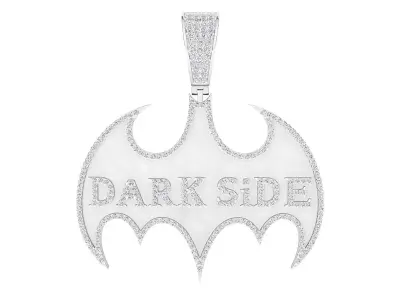 superhero batman pendant 3D print model