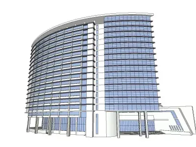 vacation spot-Resort-Fashion Leisure Hotel-0267 3D model