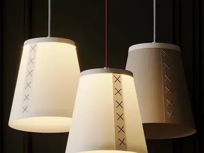 FLOR Pendant lamp by Domus 3D model