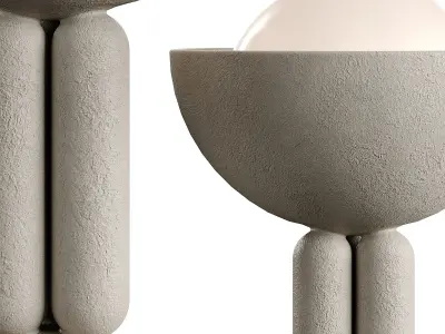 Moor Floor Light XL Lamp by Lisa Allegra  Low-poly 3D model