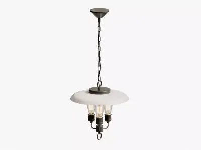 Pendant lights umbrella light pendantpro 3D model