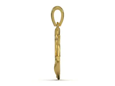 3D Peace Dove STL 3DM gold Pendant gp0007 3D print model