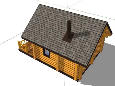 Creative Design-Holiday Cabin-064 3D model