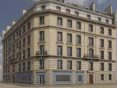 City Building II 3D model