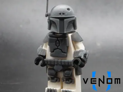 Boba Fett ESB ROTJ SE Brick Armor 3D Print Model 3D print model