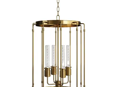 Hyde Park Pendant Light Low-poly 3D model