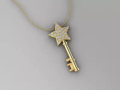 Pendant P209 3D Print Model 3D print model