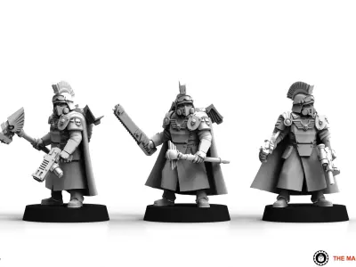 Universal Guard - Shock Commander 3D print model