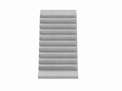 Concrete Stairs 3D model purchase