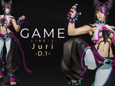Juri - D1 - STL 3D print model