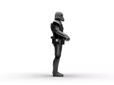 Death Trooper - Star Wars Low-poly 3D model