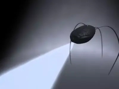 Spider Robot Minority Report Low-poly 3D model