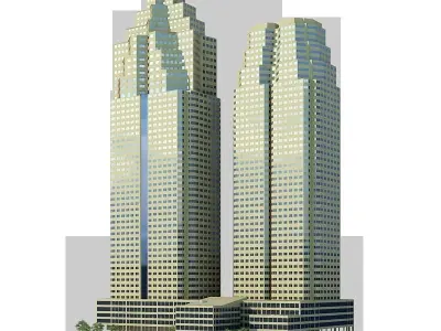 Town Buildings Pack 3D model