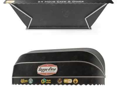 Awning collection  3D model