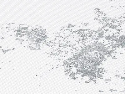 Ahmedabad India City Landscape 3D Model 3D model