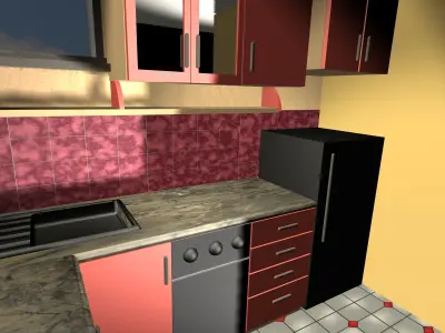 amaizing kitchen 3D model