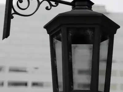 Lantern 3D model 7