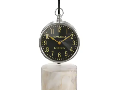 table clock 12 3D model