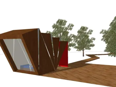 Creative Design-Holiday Cabin-0168 3D model