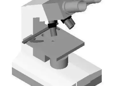 MICROSCOPES LABORATORY 3D model
