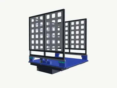 Pallet Carrier Low-poly 3D model