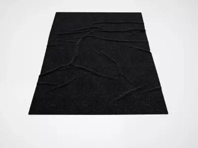 Contemporary Carpet - Rug 18 3D model