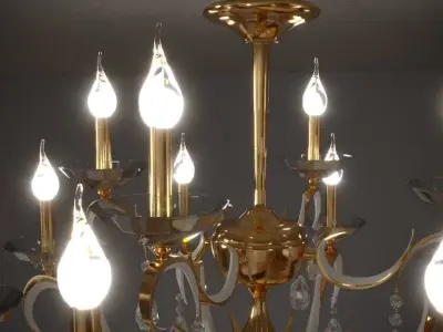 Chandelier OmniLux 3D model