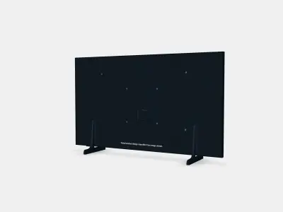 85 The Frame QLED 4K LS03D Smart TV with Art Mode 2024 3D model