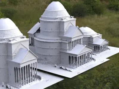 Rome Pantheon Arena 3 models 3D 3D model