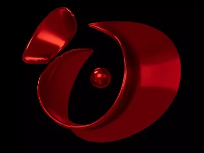 Abstract Shape v38 006 Low-poly 3D model