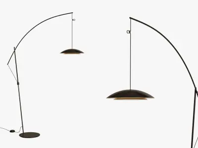 Floor light Noway Big 3D model