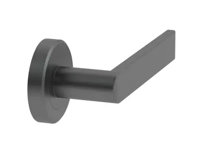 Carlisle Brass Serozzetta Edge Door Handle Matt Black 3D model