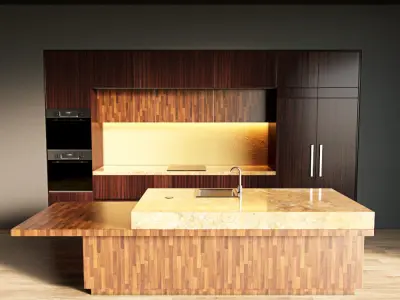 37-Kitchen1 texture 4 3D model