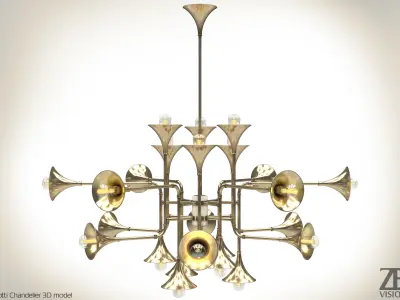 Botti Chandelier  3D model
