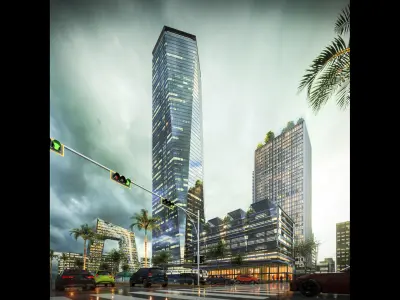 Skyscraper vol 1 3D model