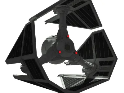 TIE Cyclone 3D model