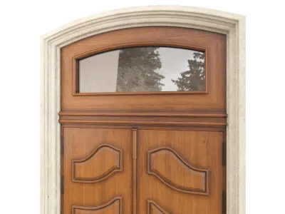 Entrance classic door 79 3D model