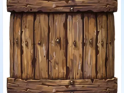 Stylized Wood Seamless Texture Texture